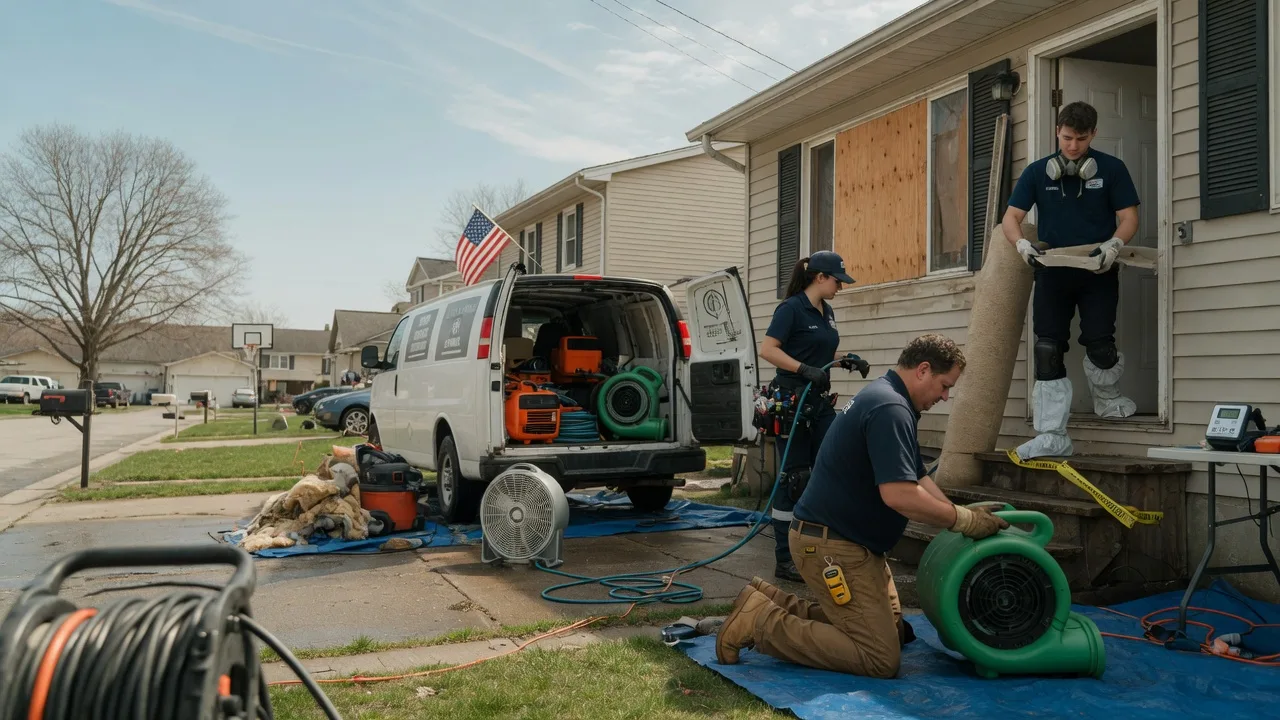 Water Damage Restoration in Palmyra, VA near me